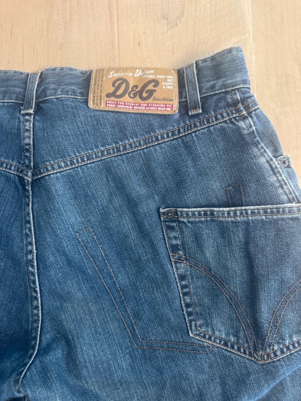 Mens Dolce & Gabbana vintage denim